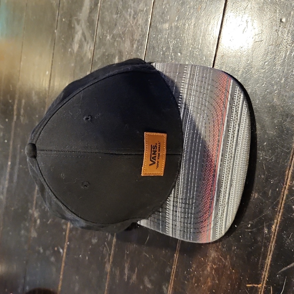 Vans Black Flat Bill Baseball Hat